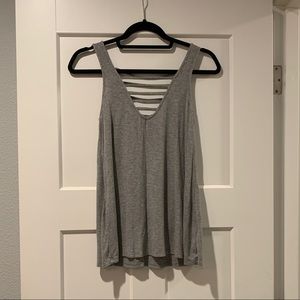 Gray tank